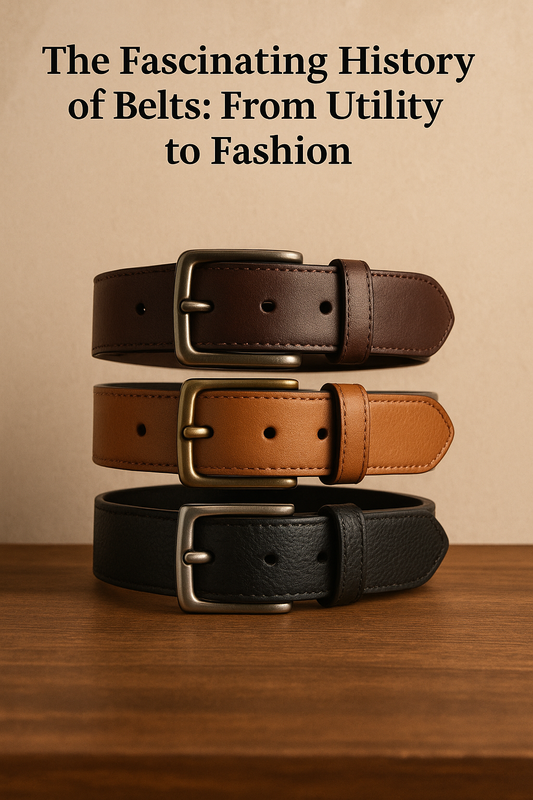 The Fascinating History of Belts: From Utility to Fashion
