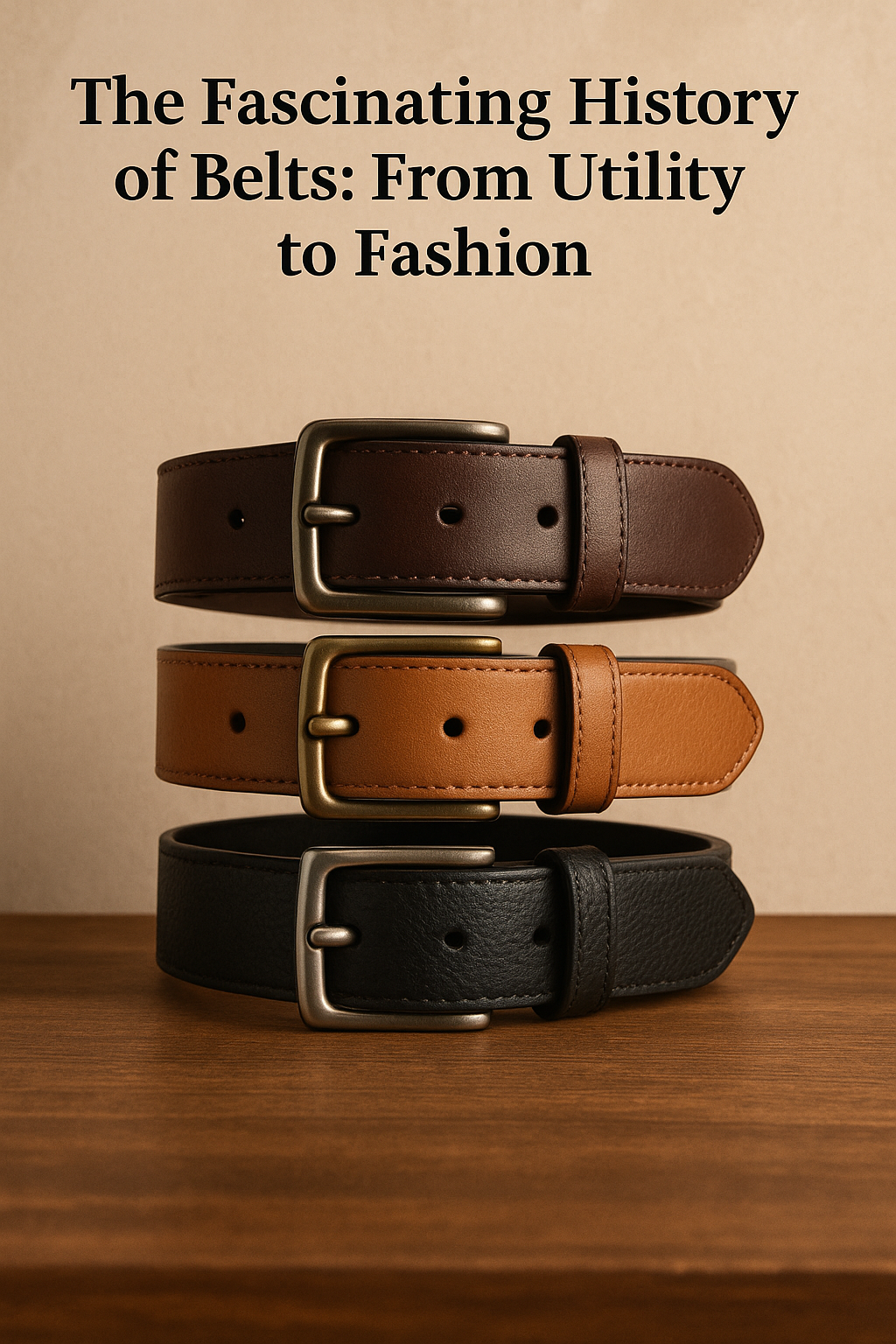 The Fascinating History of Belts: From Utility to Fashion