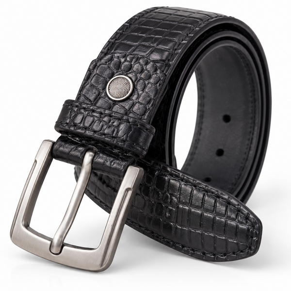 Men Leather Formal Belt