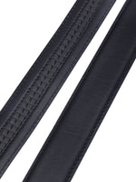 Premium Genuine Leather Formal Auto-Lock Belt – Black | Modern Elegance