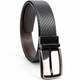 Leather Patta Premium Full-Grain Leather Reversible Belt – Black & Brown | Sleek & Durable