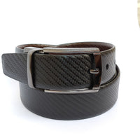 Leather Patta Full-Grain Leather Reversible Belt – Sleek Black & Brown | Premium & Versatile