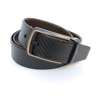 Leather Patta Premium Full-Grain Leather Reversible Belt – Black & Brown | Sleek & Durable