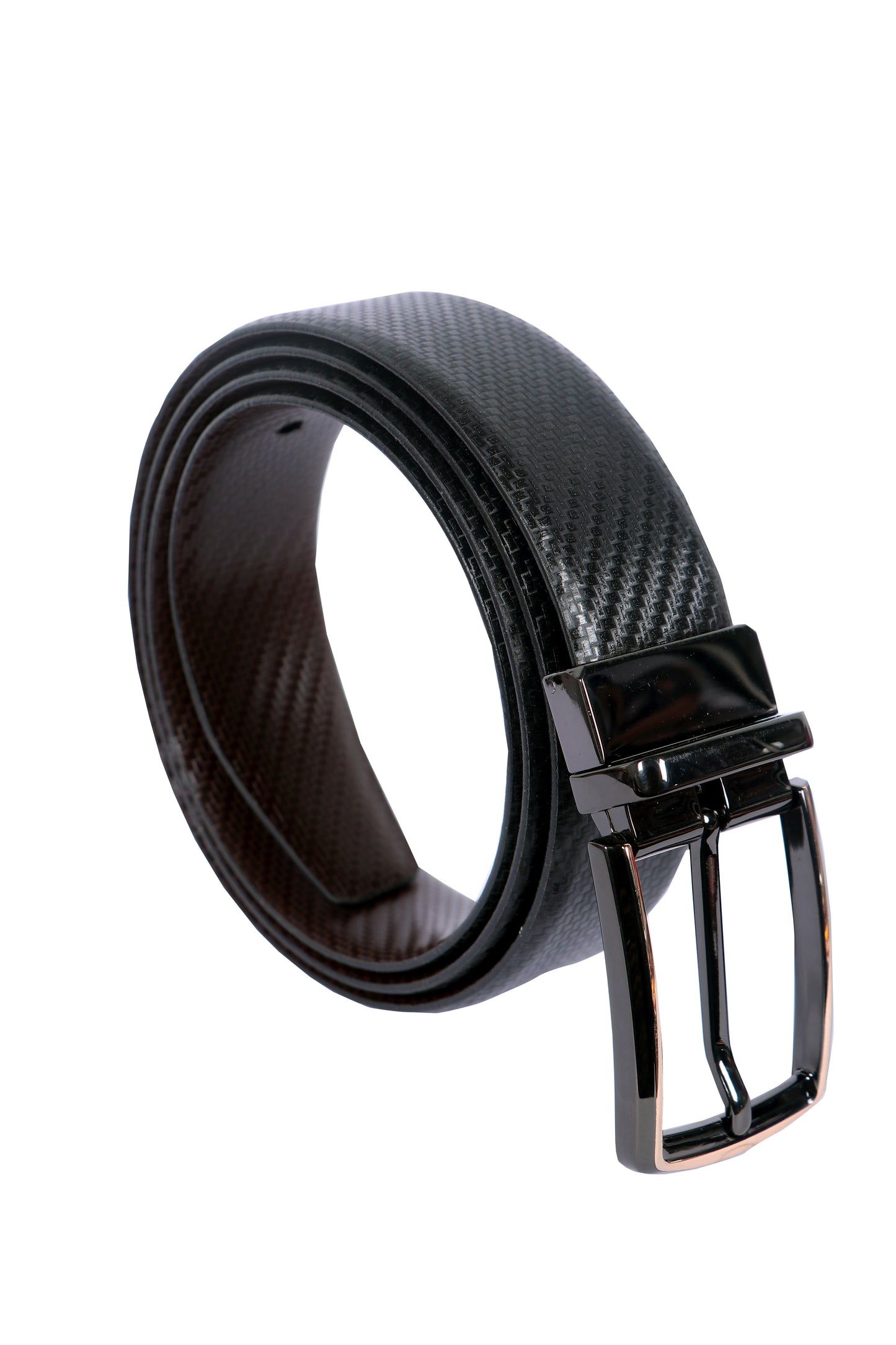 Leather Patta Premium Full-Grain Leather Reversible Belt – Black & Brown | Sleek & Durable
